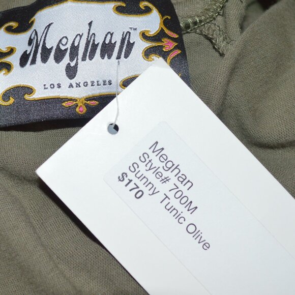 NWT Meghan Los Angeles S Olive Tunic - Picture 6 of 8